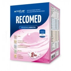 RecoMed dieta odżywcza kompletna o smaku jogurtowo-wiśniowy saszetki 6 sasz.