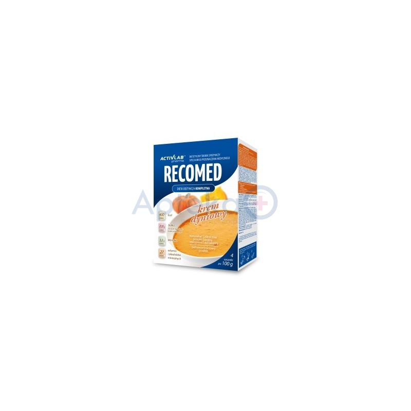 RecoMed Zupa Krem dyniowy 4 saszetki po 100g