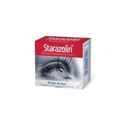 Starazolin 0,5 mg / ml krople do oczu 12 jednorazowych pojemników 0,5 ml