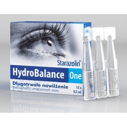 Starazolin HydroBalance krople do oczu 12 jednorazowych pojemników 0,5 ml