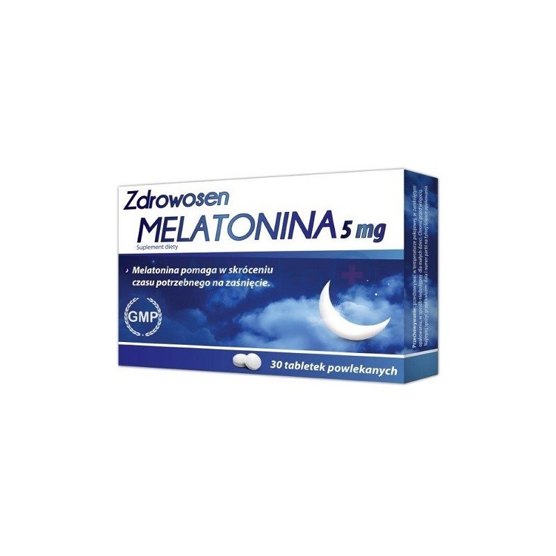 Zdrowosen Melatonina 5 mg tabletki powlekane 30tabl.