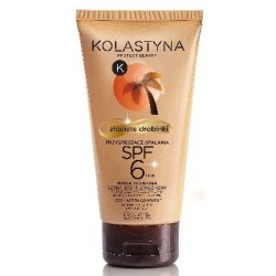 Kolastyna Protect Beauty Przyspieszacz opalania SPF 6 "złociste drobinki" 150ml