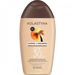 Kolastyna Protect Beauty Emulsja do opalania ochrona SPF 30 + opalenizna 200ml