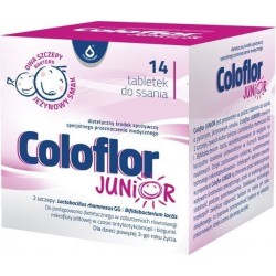 Coloflor Junior tabletki do ssania 14 tabl.