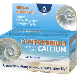 D-Vitaminium Calcium tabletki 60 tabl.