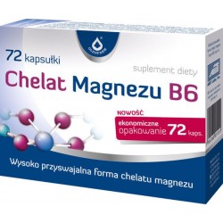 Chelat Magnezu B6 kapsułki 72kaps.