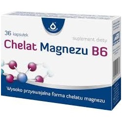 Chelat Magnezu B6 kapsułki 36kaps.