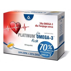 Platinum Omega-3 Fish kapsułki 60 kaps.
