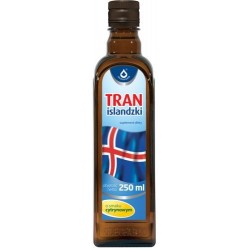 Tran islandzki o smaku cytrynowym 250 ml