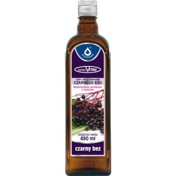 SambuVital sok z owoców czarnego bzu pasteryzowany 490ml