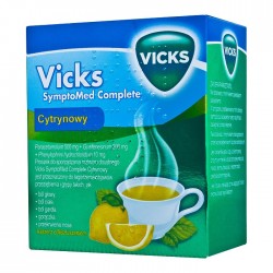Vicks SymptoMed Complete Cytrynowy saszetki 5 sasz.