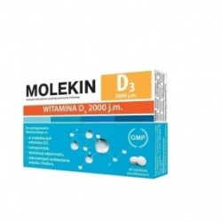 Molekin D3 2000 j.m tabletki 60tabl.