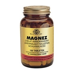 Magnez chelat aminokwasowy tabletki 100tabl.
