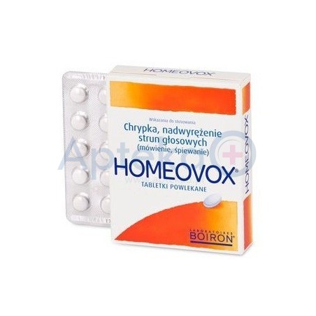 Homeovox tabletki powlekane 60 tabl.