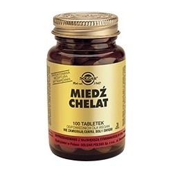 Miedź chelat aminokwasowy tabletki 100tabl.
