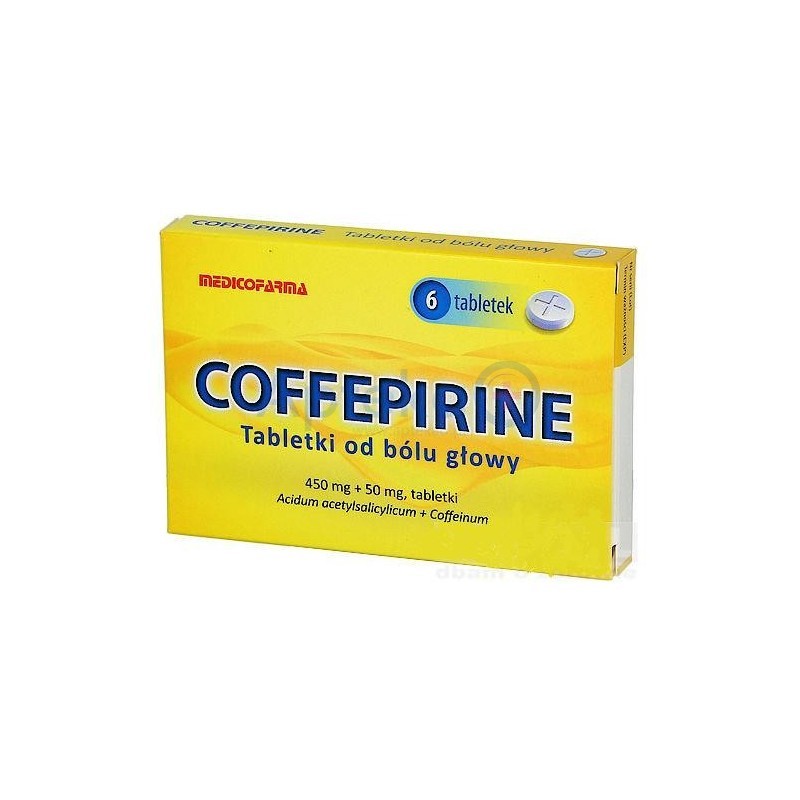 Coffepirine tabletki 6 tabl.