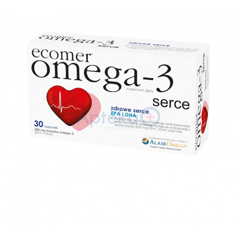 Ecomer Omega-3 Serce kapsułki 30kaps.