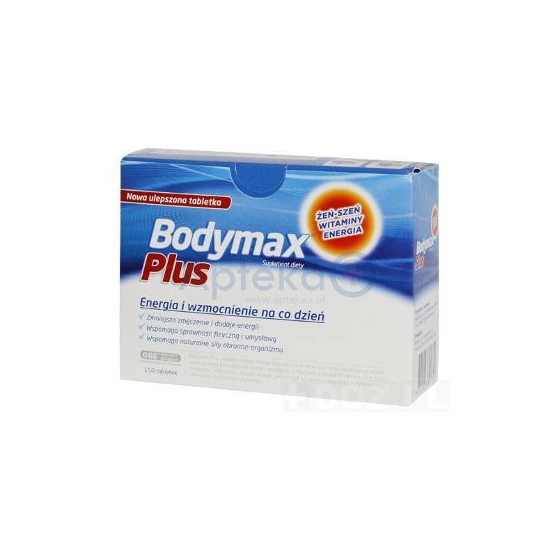Bodymax Plus tabletki 30 tabl. (z opakowania po 150tabl.)
