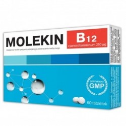 Molekin B12 tabletki 60 tabl.