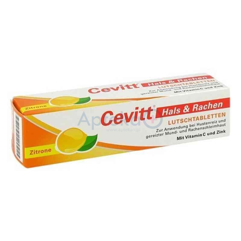 Cevitt Gardło Cytryna  tabletki do ssania 20tabl.