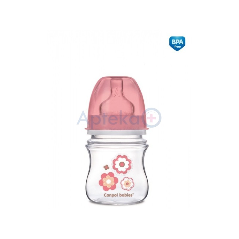 Canpol Antykolkowa butelka szerokootworowa EasyStart "Newborn baby" 120 ml