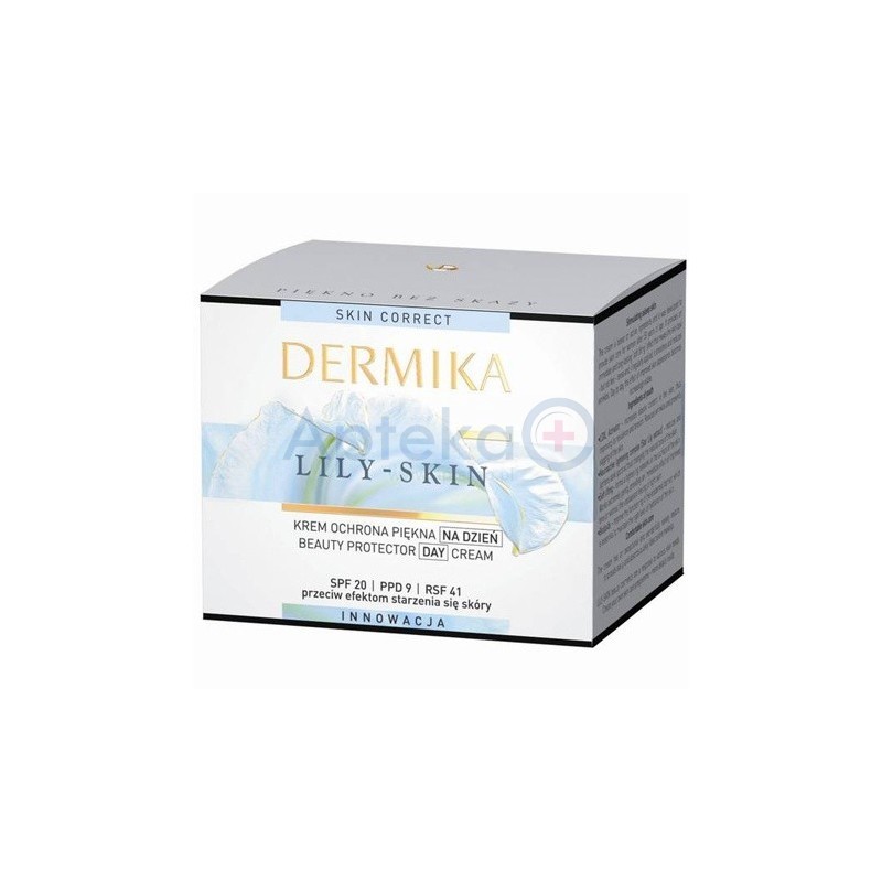 Dermika Lily-Skin Krem ochrona Piękna na dzień SPF20  50 ml