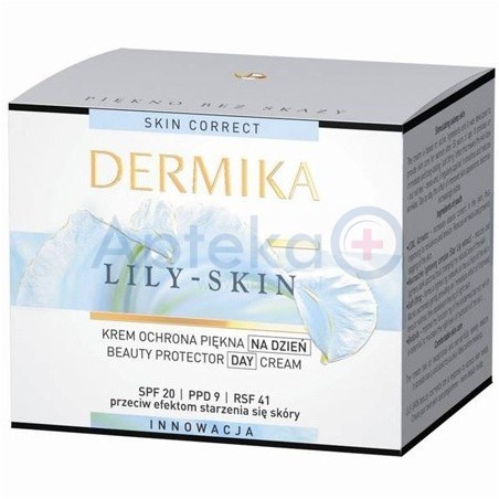Dermika Lily-Skin Krem ochrona Piękna na dzień SPF20  50 ml