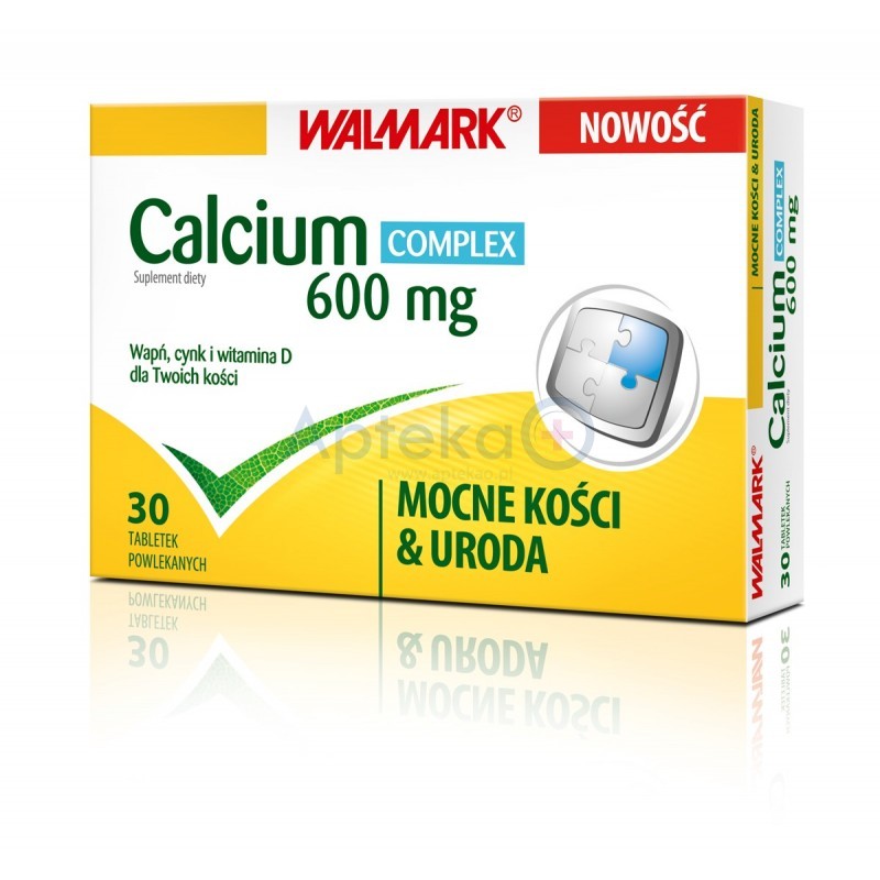 Calcium Complex 600mg tabletki 30tabl.