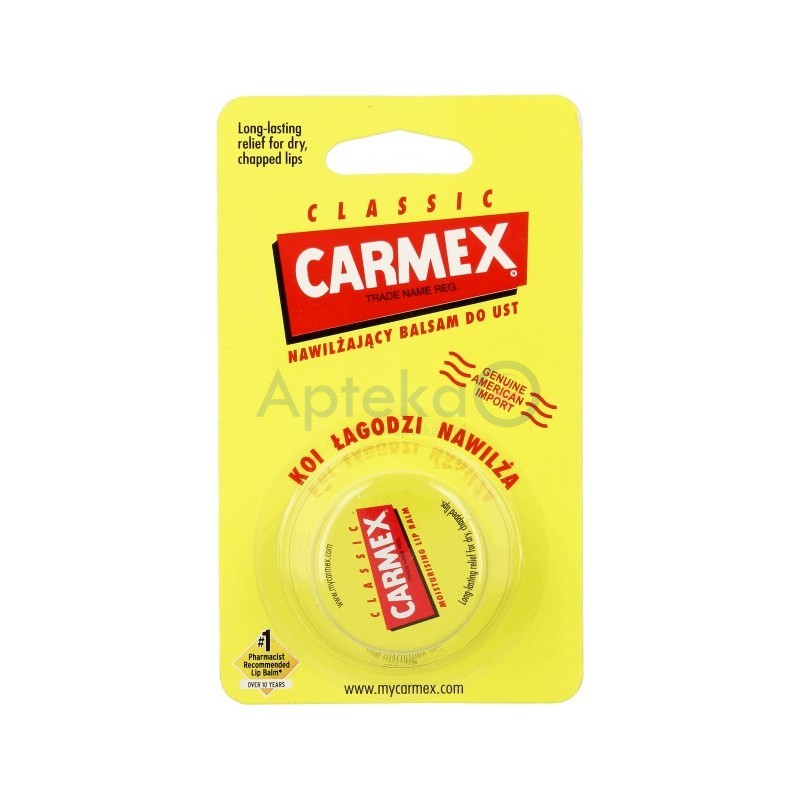 Carmex balsam do ust w klasycznym słoiczku 1szt.