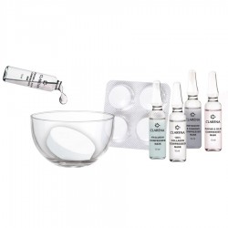 Clarena 4 Professional Beauty Therapy 4 rodzaje serum aplikowane przez maskę skompresowaną w tabletkach 1op.