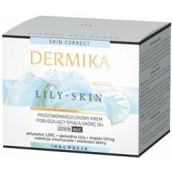 Dermika Lily-Skin Przeciwzmarszczkowy krem pobudzający śpiącą skórę dzień/noc 50+ 50 ml