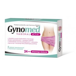 Gynomed Vaginal Active tabletki dopochwowe o stopniowym uwalnianiu 6tabl.